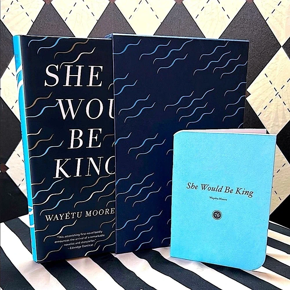 Signed First Edition She‎ Would Be King Wayétu Moore Hardcover/ DJ/ Slipcase